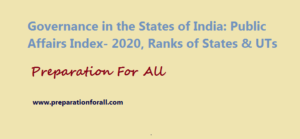 Public Affairs Index 2020