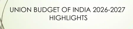 Union Budget of India 2026-2027
